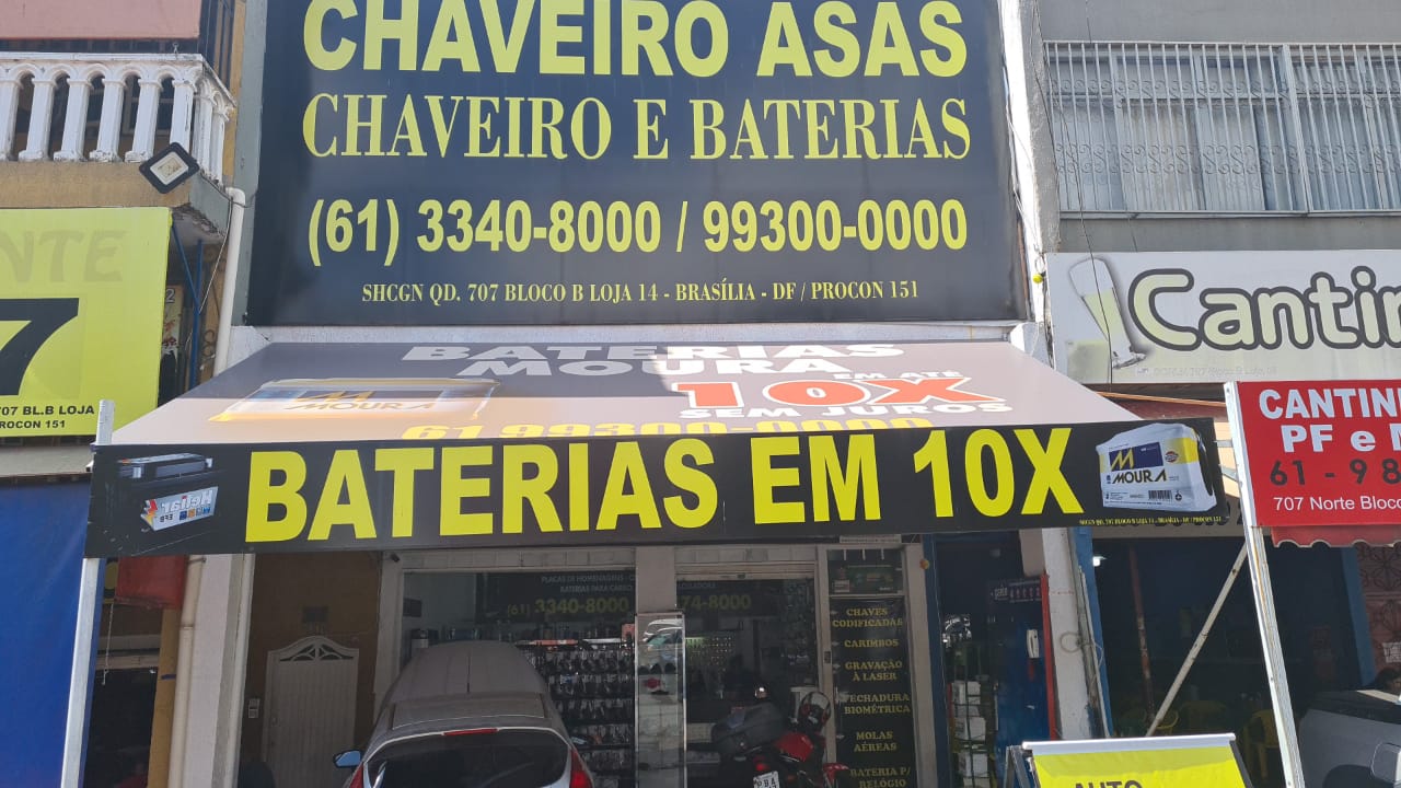 chaveiro asas